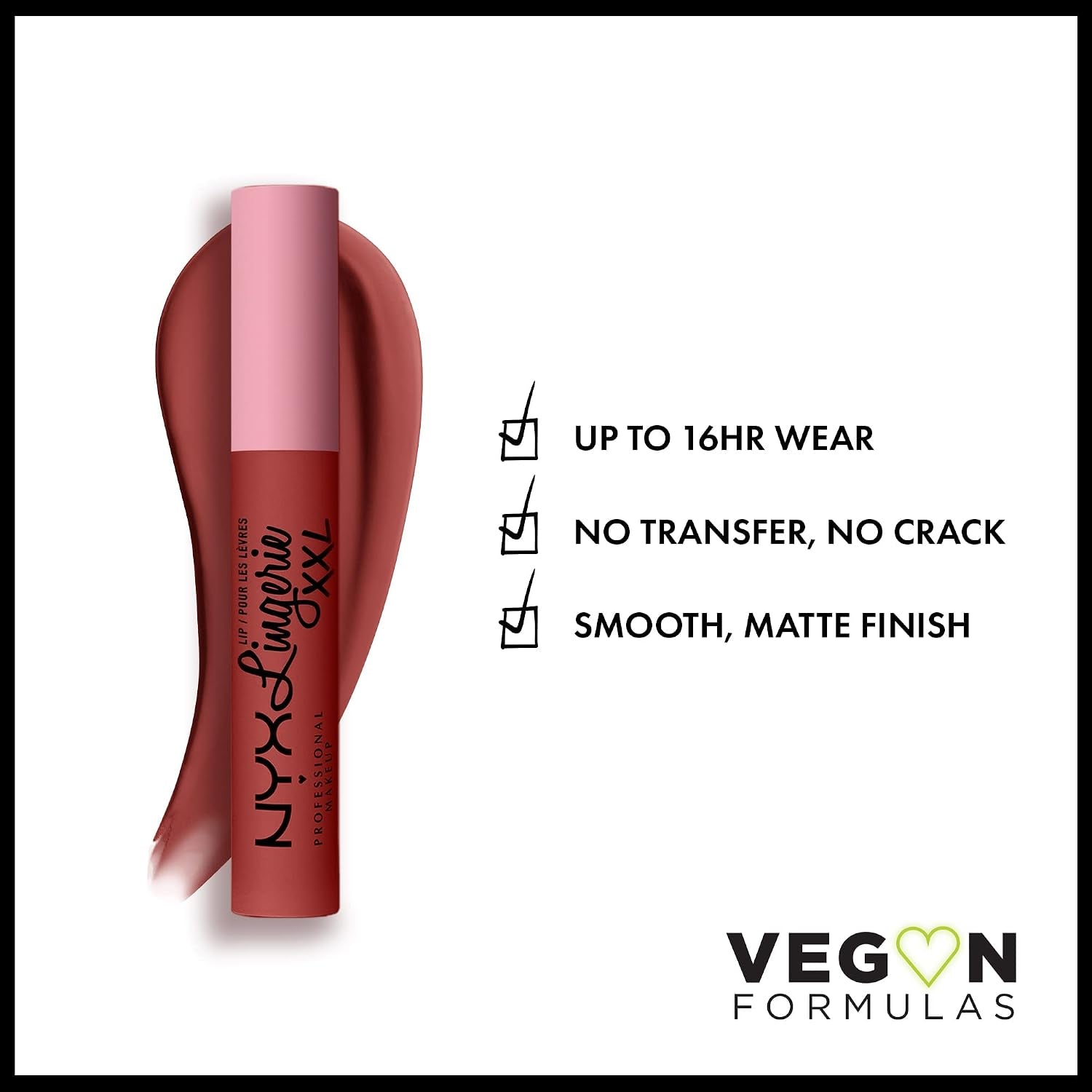 Liquid Lipstick Lip Lingerie XXL Matte, Warm up | Long Lasting Matte Liquid Lipstick, Fuller Looking Lips, Liquid Shapewear for Your Lips, Vegan
