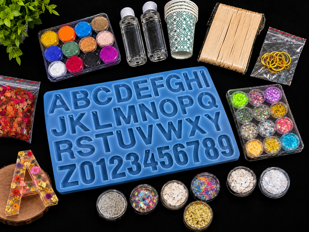Large resin kit for art and crafy