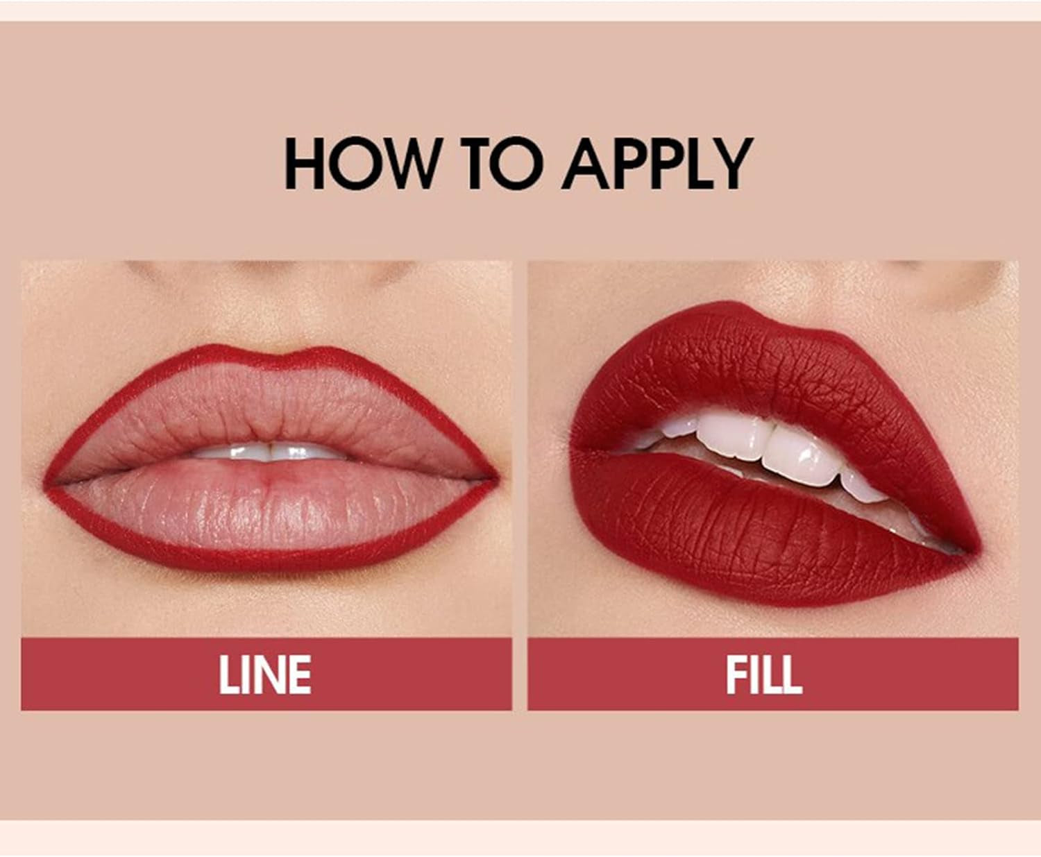6 Pcs Matte Lipstick Set, Lip Liner Crayon Pencil, Nude Longwear Waterproof Long Lasting Soft Pen, Red Brown Lipstic Female Christmas Cosmetic Makeup Lip Gloss Kit for Women